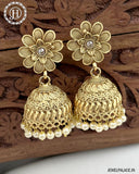 Latest Gold Plated Antique Earrings  JH3371
