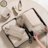 7 in 1 Travel Laundry Cosmetics Luggage Packing Organizers Set JH3670