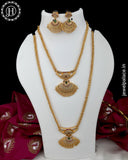 Micro Gold Plated AD Stone Premium Quality Combo Set JH3783