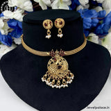 Elegant Antique Necklace With Earrings JH4177