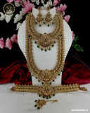 Beautiful Gold Plated Antique Semi Bridal Jewellery JH4214