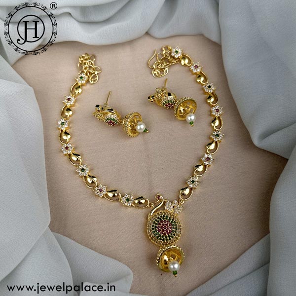 Beautiful Premium Quality Gold Plated Necklace JH5051