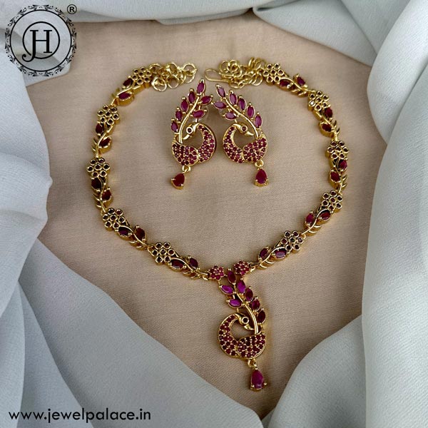 Beautiful Premium Quality Gold Plated Necklace JH5075