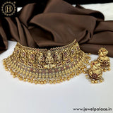 Exclusive Gold Plated Temple Choker Set JH5226A