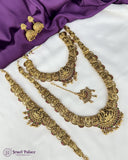 Exclusive Gold Plated South Indian Semi Bridal Jewellery Set JH5862