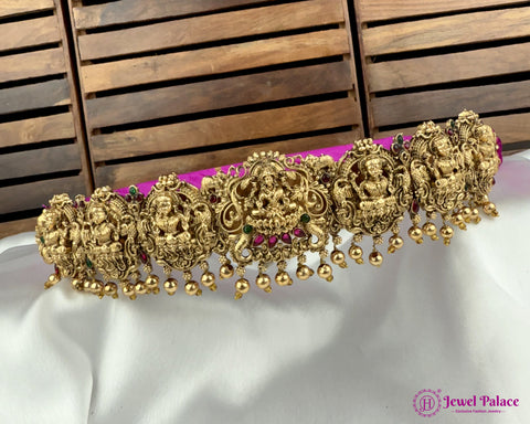 Beautiful Antique Lakshmi Vaddanam for Weddings