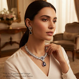 Beautiful Gold Finish Stunning Festive Necklace