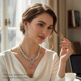 Beautiful Gold Finish Stunning Festive Necklace