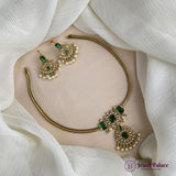 Beautiful Gold Finish Stunning Festive Necklace