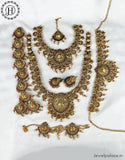 Beautiful Gold Plated Antique Bridal Jewellery Set JH4605