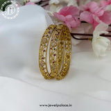 Exquisite Premium Quality Microplated Stone Bangles JH4948