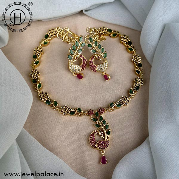 Beautiful Premium Quality Gold Plated Necklace JH5075