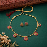 Trendy Antique Necklace Set JH5221