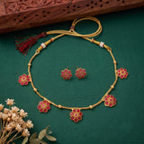 Trendy Antique Necklace Set JH5221
