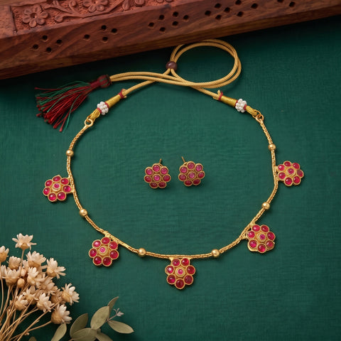 Trendy Antique Necklace Set JH5221