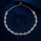 Trendy Crystal Necklace for Teenage Girls JH8438