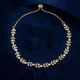 Trendy Crystal Necklace for Teenage Girls JH8438