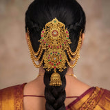 Traditional Choti Jadai Billai With Mattal JH8283