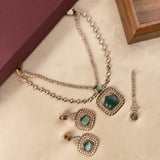 Designer Premium Kundan Necklace Set JH8333