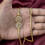 Pearl Accent MOP Chain with Micro Plated Shine JH8259