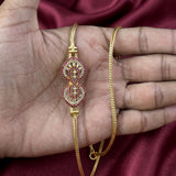 Pearl Accent MOP Chain with Micro Plated Shine JH8260