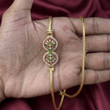Pearl Accent MOP Chain with Micro Plated Shine JH8261