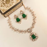 Designer Premium Kundan Necklace Set JH7240