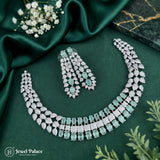 Sparkling AD Stone Premium Quality Necklace JH6998