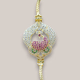 Pearl Accent MOP Chain with Micro Plated Shine JH8265