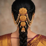 Traditional Choti Jadai Billai With Mattal JH8276