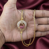 Pearl Accent MOP Chain with Micro Plated Shine JH8267