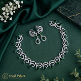 Sparkling AD Stone Premium Quality Necklace JH7005