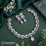 Sparkling AD Stone Premium Quality Necklace JH7006