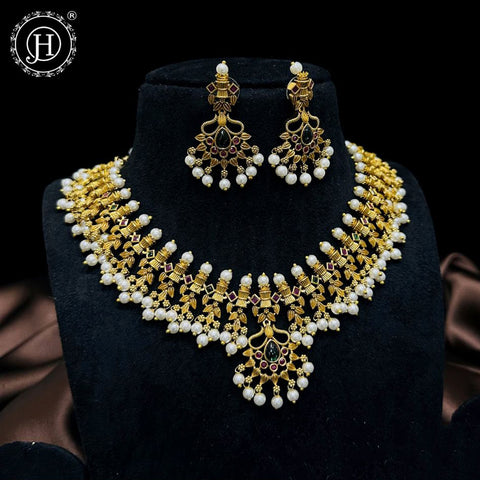 Beautiful High Quality Gold Plated Premium Necklace JH5966
