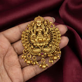Traditional Antique Gold Finish Single Jadai Billai Hair Accessory JH8274