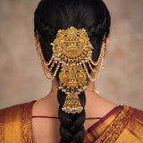 Traditional Choti Jadai Billai With Mattal JH8278