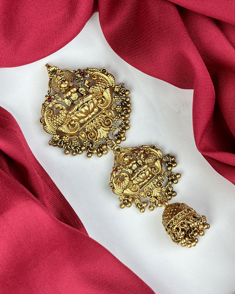 Jetmohan Design Gold Beautiful Gold Plated Laxmi Design Jadai JH7730 – Jewel Palace