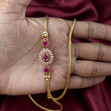 Pearl Accent MOP Chain with Micro Plated Shine JH8250