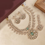 Designer Premium Kundan Necklace Set JH8337