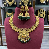 Elegant Gold Finish kemps Stone Temple Necklace JH5615