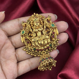 Traditional Antique Gold Finish Single Jadai Billai Hair Accessory JH8275