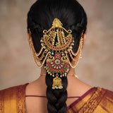 Traditional Choti Jadai Billai With Mattal JH8279