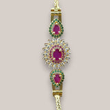 Pearl Accent MOP Chain with Micro Plated Shine JH8252