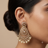 Heritage Sparkle Antique Designer Earrings JH8293