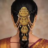 Traditional Choti Jadai Billai With Mattal JH8282