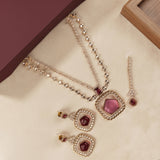 Designer Premium Kundan Necklace Set JH8333
