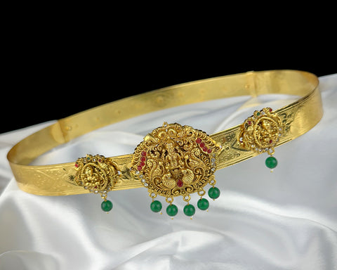 Beautiful Gold Plated South Indian Traditional Hip Belt JH5736