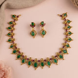 Exclusive Gold Shine AD Stone Premium Quality Necklace