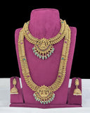 Elegant Gold Plated Antique Combo Jewellery Set JH5188