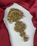 Beautiful Gold Plated Laxmi Design Jadai  JH7732
